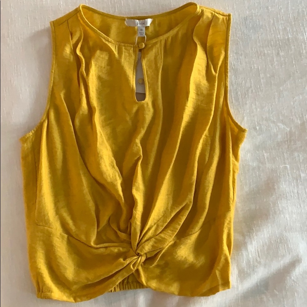 Joie Knot Sleeveless Top